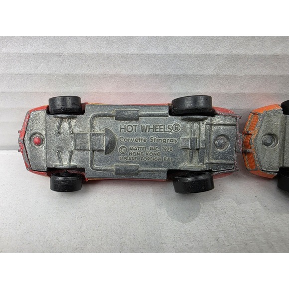 Vintage 70s-00s Hot Wheels & Malaysia Chevrolet Corvette Stingray Chevy Cars Lot - Picture 8 of 14